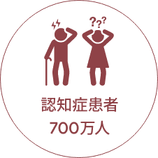 認知症患者700万人